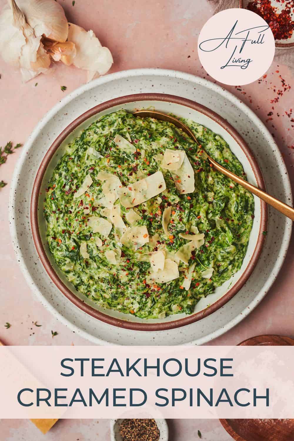 Steakhouse Creamed Spinach